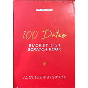 100 Dates Bucket List Scratch Book NEW Interactive Activities Book for Couples